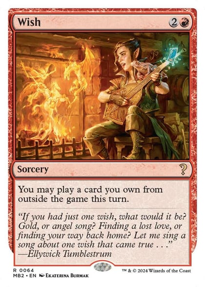 Wish (White Border), Mystery Booster 2 64