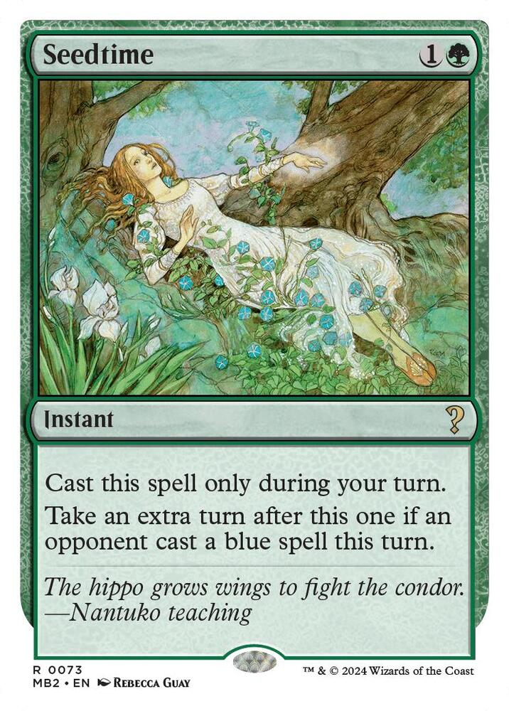 Seedtime (White Border), Mystery Booster 2 73