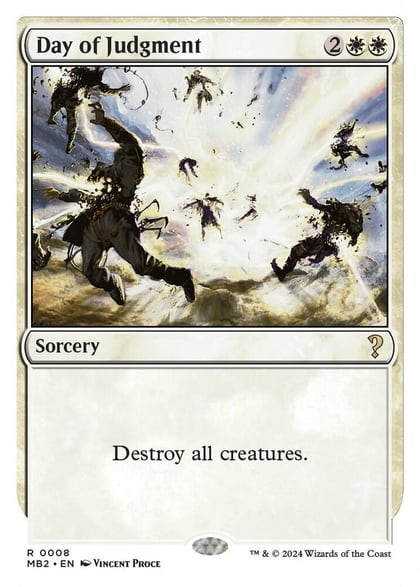 Day of Judgment (White Border), Mystery Booster 2 8