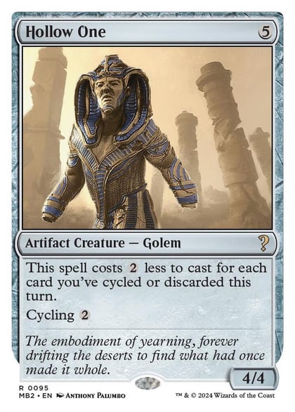 Hollow One (White Border), Mystery Booster 2 95