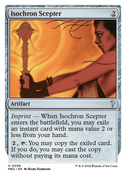 Isochron Scepter (White Border), Mystery Booster 2 96