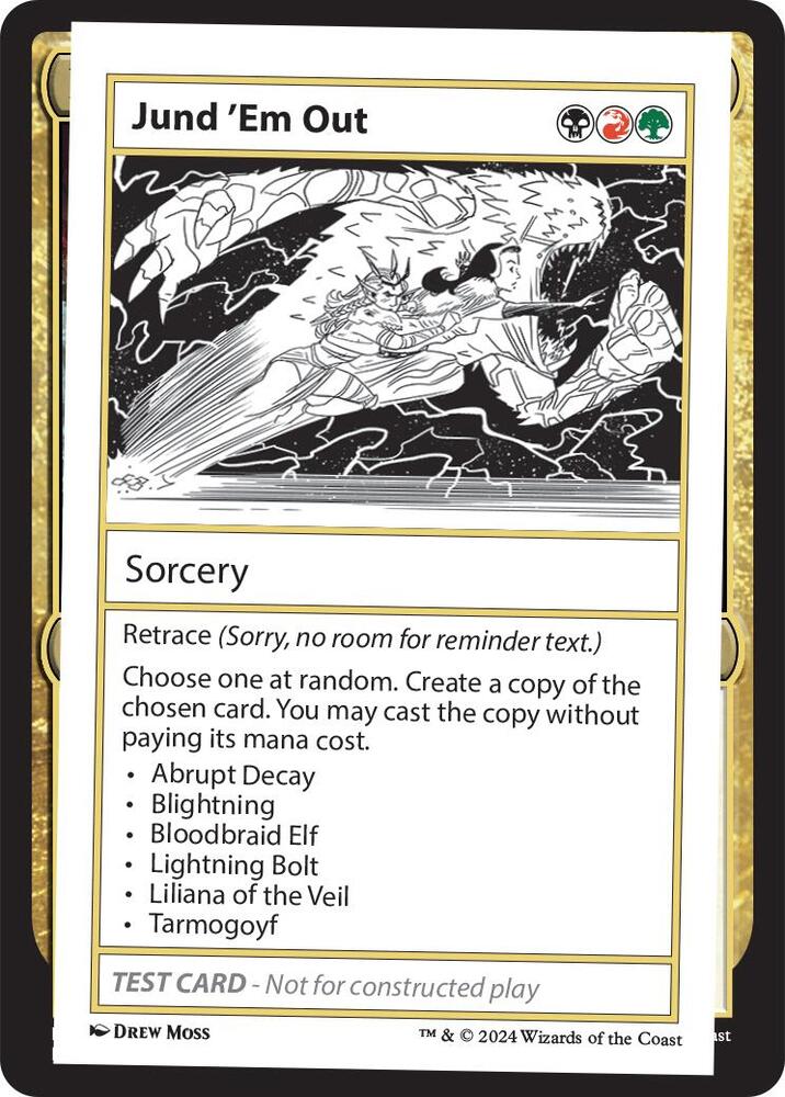 Jund 'Em Out, Mystery Booster 2 Playtest Cards #563959