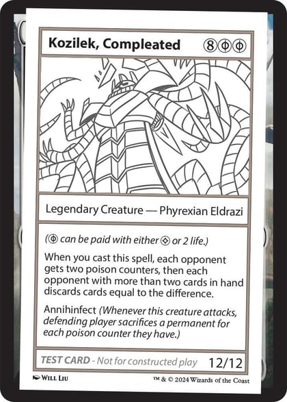 Kozilek, Compleated, Mystery Booster 2 Playtest Cards #563960