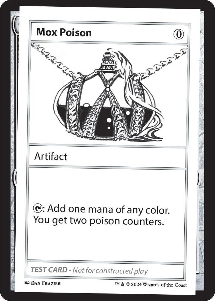 Mox Poison, Mystery Booster 2 Playtest Cards #563961