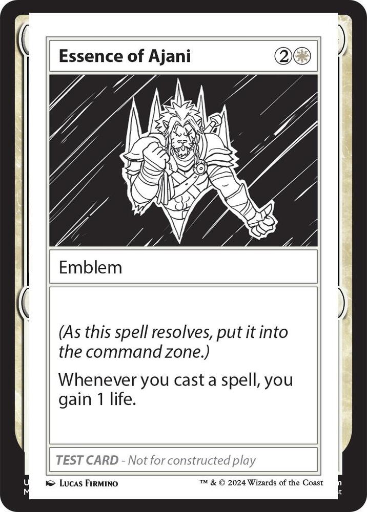 Essence of Ajani, Mystery Booster 2 Playtest Cards #563969