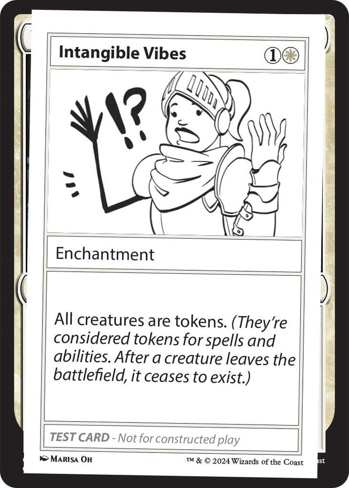 Intangible Vibes, Mystery Booster 2 Playtest Cards #563971