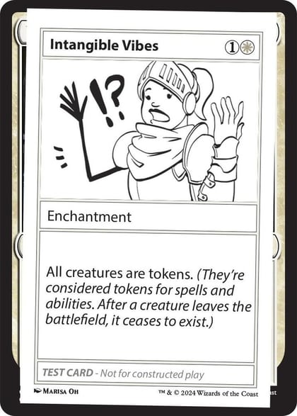 Intangible Vibes, Mystery Booster 2 Playtest Cards #563971
