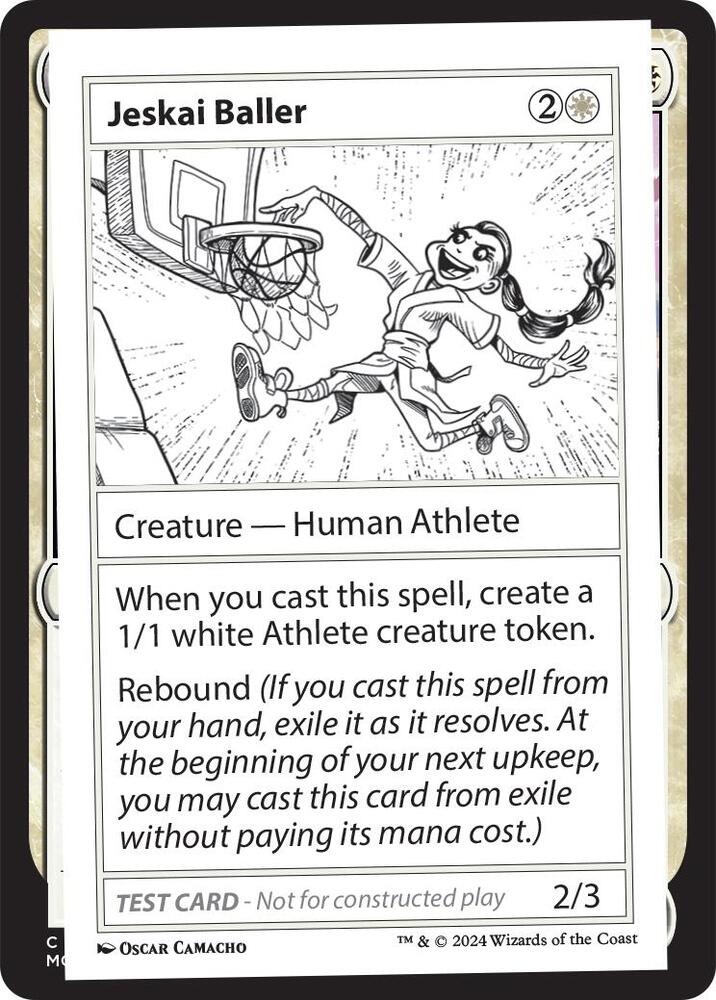 Jeskai Baller, Mystery Booster 2 Playtest Cards #563972