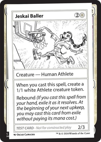 Jeskai Baller, Mystery Booster 2 Playtest Cards #563972