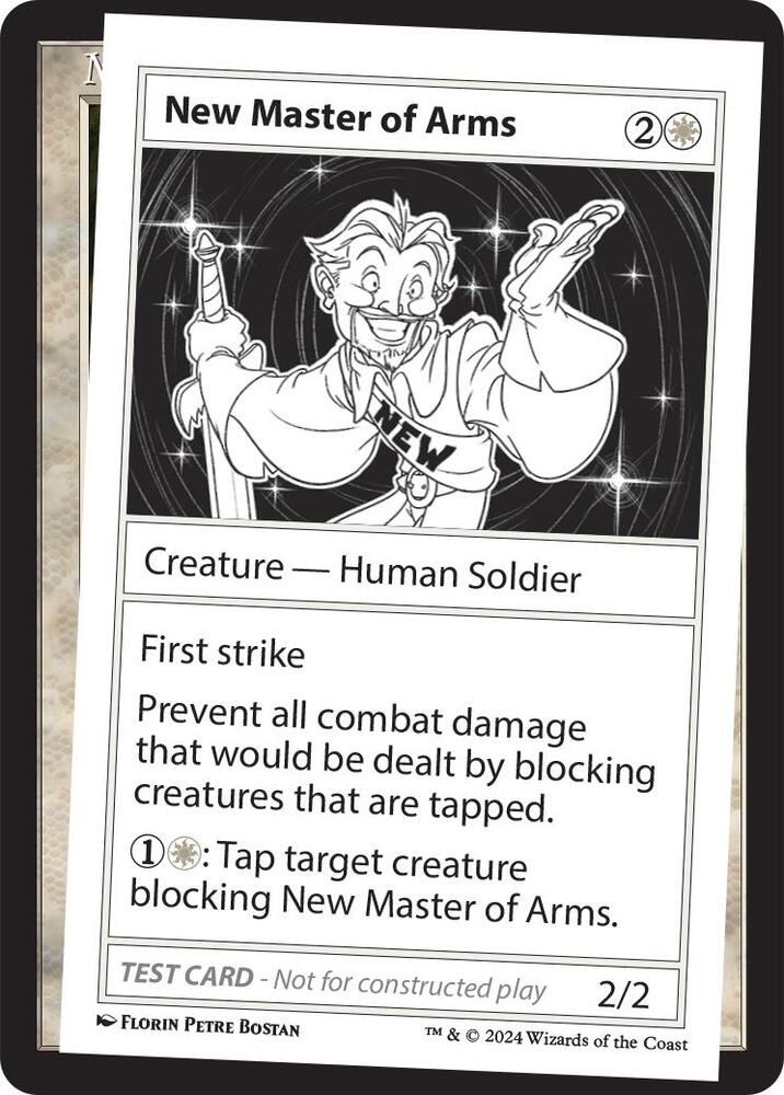 New Master of Arms, Mystery Booster 2 Playtest Cards #563975