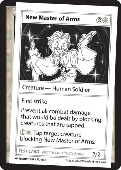New Master of Arms, Mystery Booster 2 Playtest Cards #563975