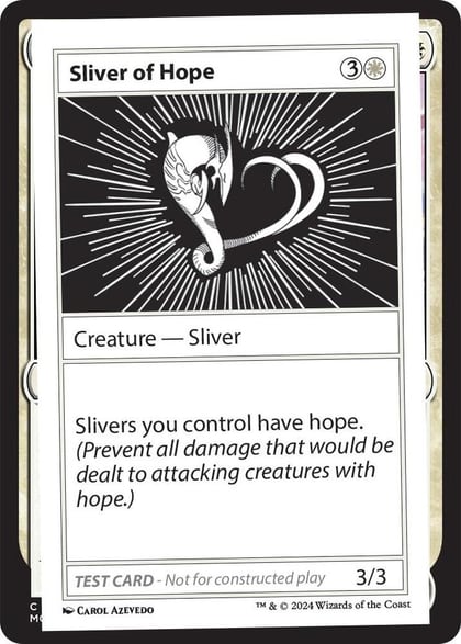 Sliver of Hope, Mystery Booster 2 Playtest Cards #563978