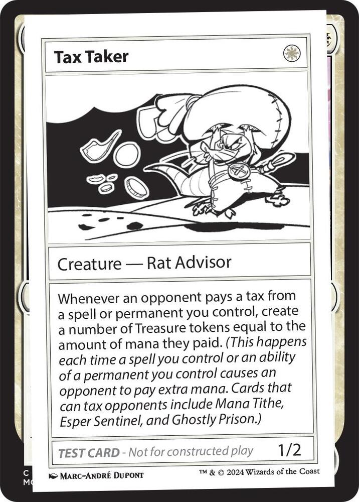 Tax Taker, Mystery Booster 2 Playtest Cards #563979