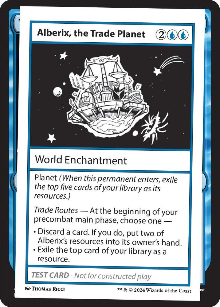 Alberix, the Trade Planet, Mystery Booster 2 Playtest Cards #563980