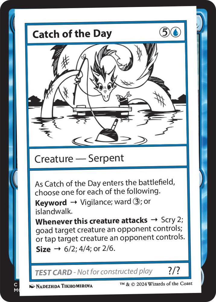 Catch of the Day, Mystery Booster 2 Playtest Cards #563983