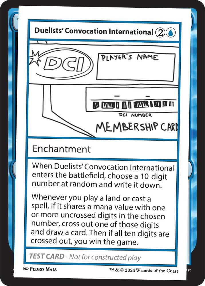 Duelists' Convocation International, Mystery Booster 2 Playtest Cards #563984