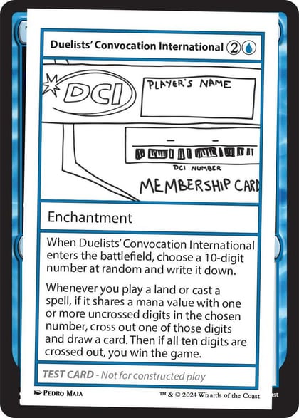 Duelists' Convocation International, Mystery Booster 2 Playtest Cards #563984