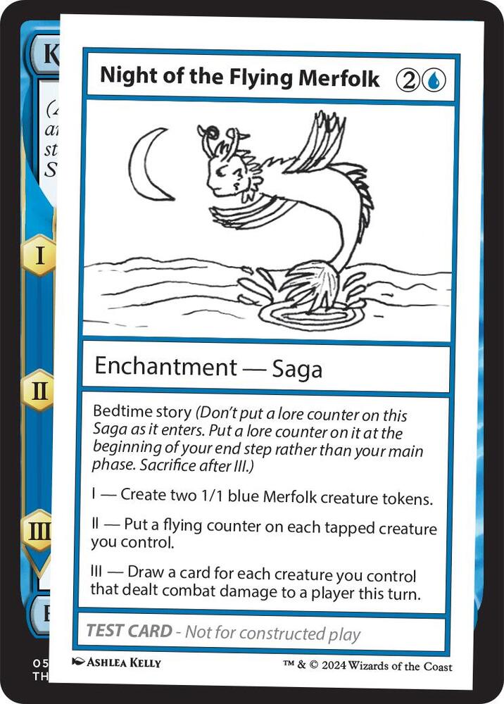 Night of the Flying Merfolk, Mystery Booster 2 Playtest Cards #563987