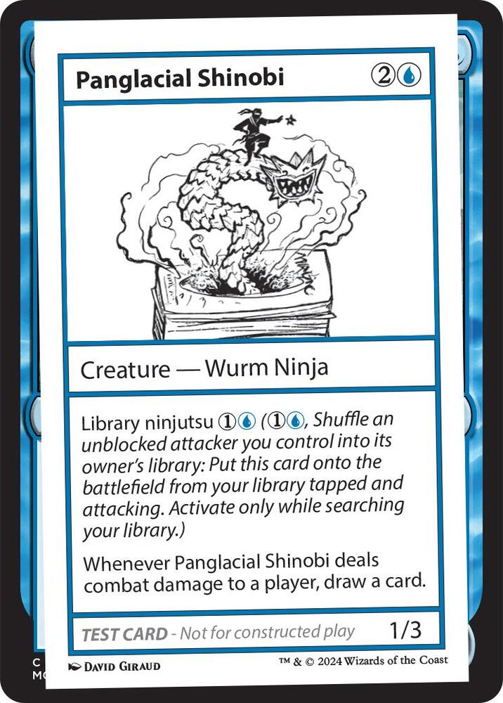 Panglacial Shinobi, Mystery Booster 2 Playtest Cards #563989