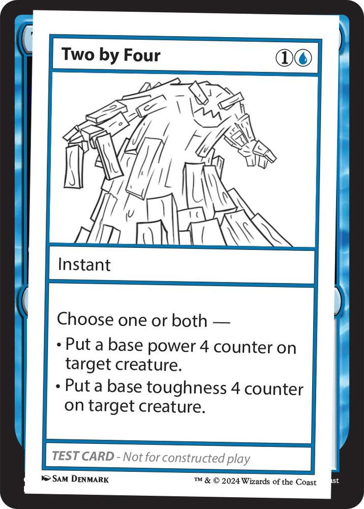 Two by Four, Mystery Booster 2 Playtest Cards #563993