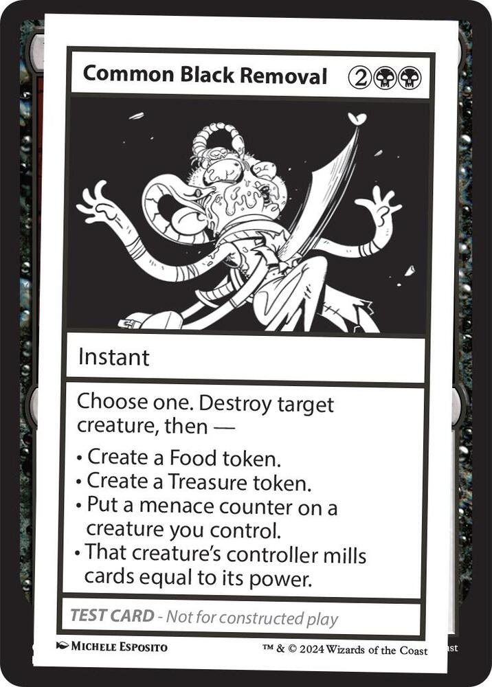 Common Black Removal, Mystery Booster 2 Playtest Cards #563998