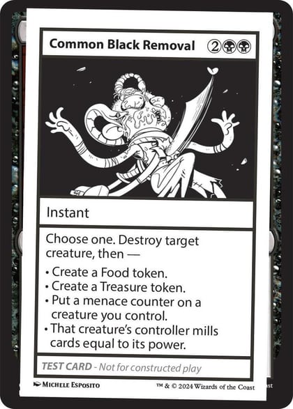 Common Black Removal, Mystery Booster 2 Playtest Cards #563998