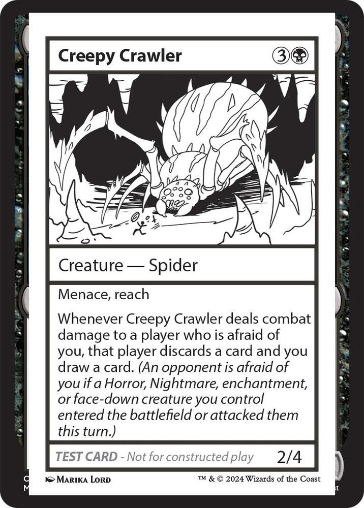 Creepy Crawler, Mystery Booster 2 Playtest Cards #563999
