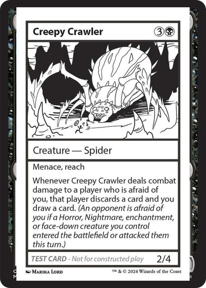 Creepy Crawler, Mystery Booster 2 Playtest Cards #563999