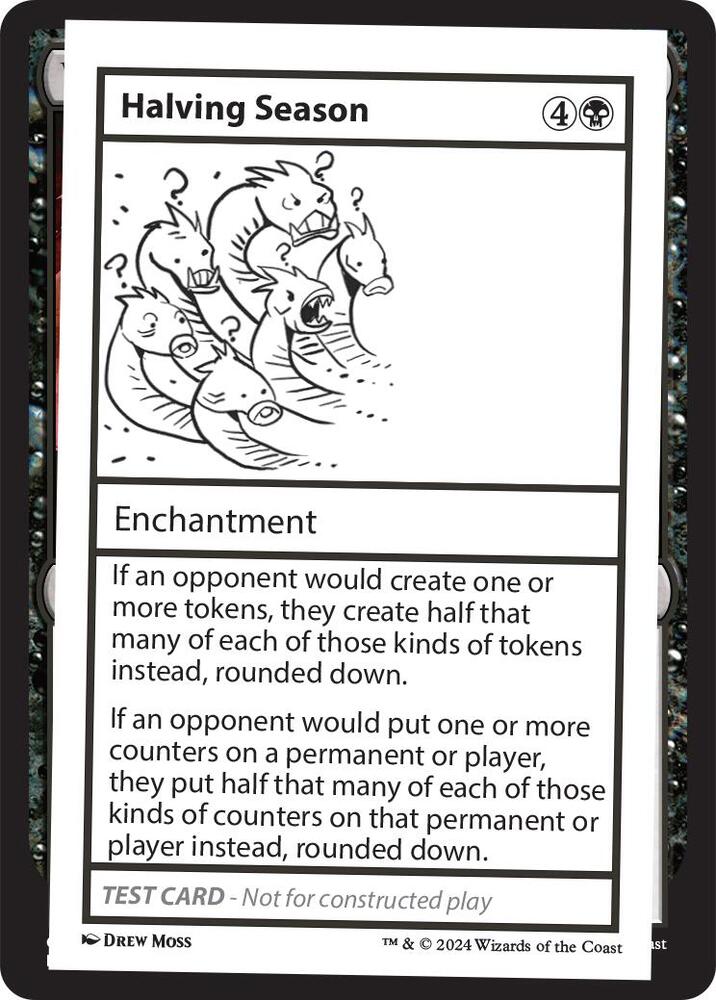 Halving Season, Mystery Booster 2 Playtest Cards #564000