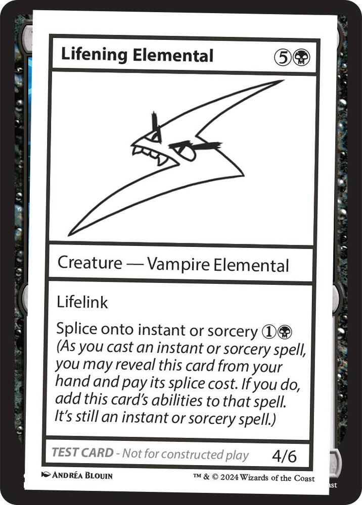 Lifening Elemental, Mystery Booster 2 Playtest Cards #564002