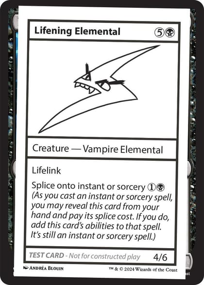 Lifening Elemental, Mystery Booster 2 Playtest Cards #564002