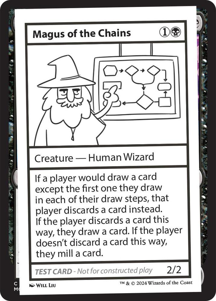 Magus of the Chains, Mystery Booster 2 Playtest Cards #564004