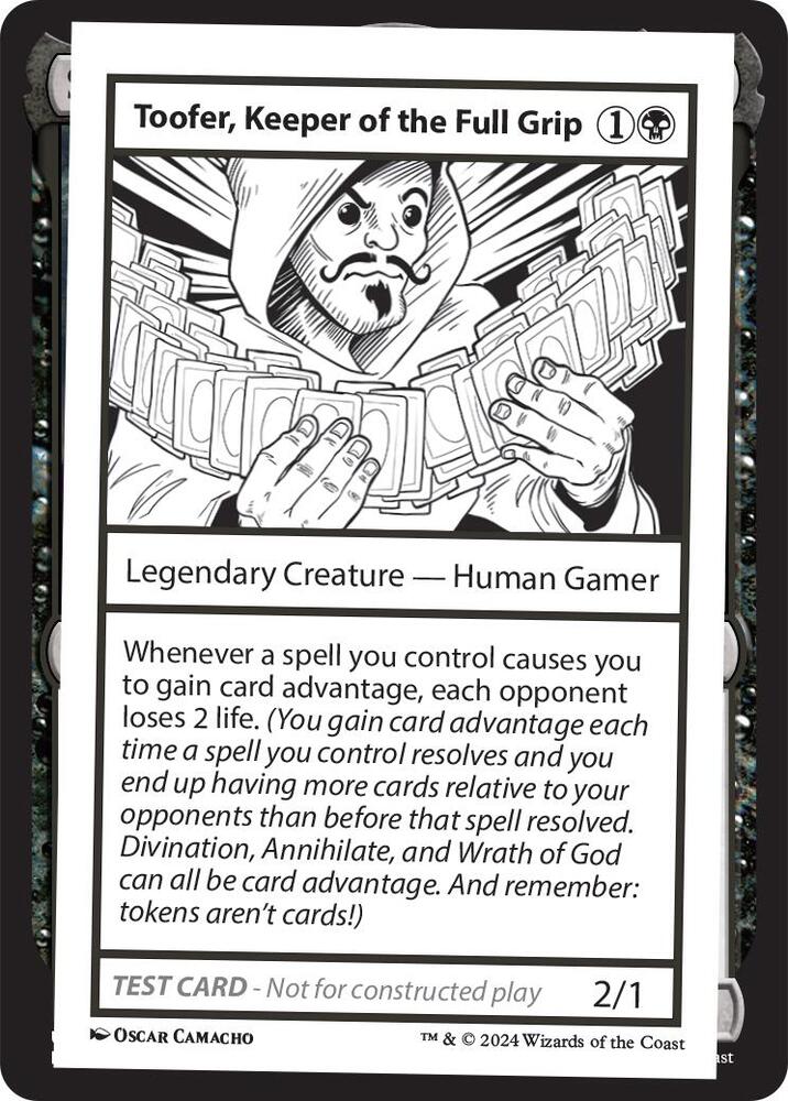 Toofer, Keeper of the Full Grip, Mystery Booster 2 Playtest Cards #564008