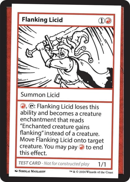Flanking Licid, Mystery Booster 2 Playtest Cards #564015
