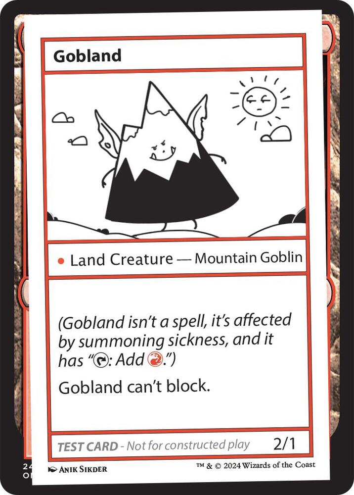 Gobland, Mystery Booster 2 Playtest Cards #564016