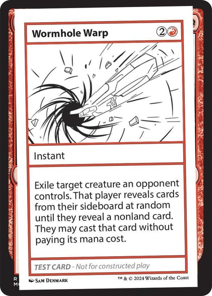 Wormhole Warp, Mystery Booster 2 Playtest Cards #564023