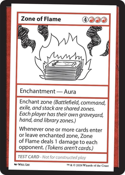 Zone of Flame, Mystery Booster 2 Playtest Cards #564024
