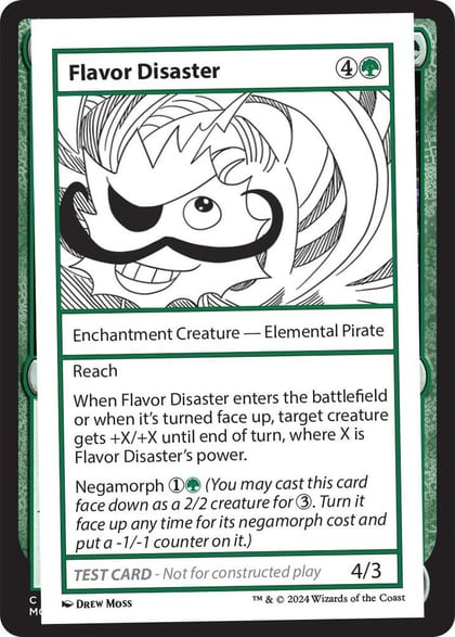Flavor Disaster, Mystery Booster 2 Playtest Cards #564027