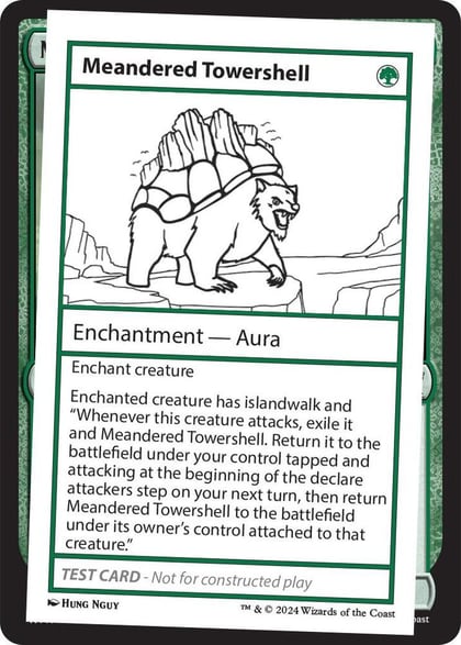 Meandered Towershell, Mystery Booster 2 Playtest Cards #564030