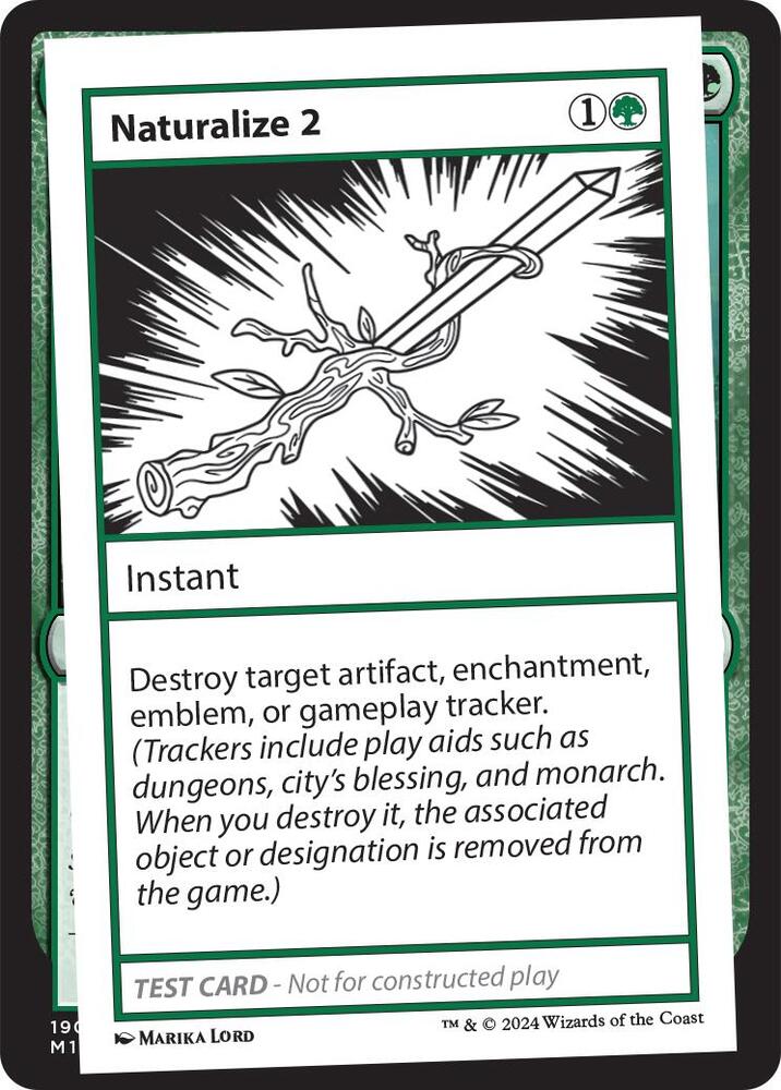 Naturalize 2, Mystery Booster 2 Playtest Cards #564031