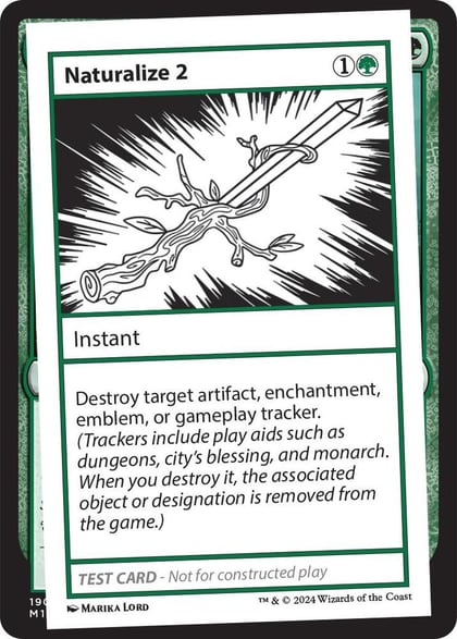 Naturalize 2, Mystery Booster 2 Playtest Cards #564031
