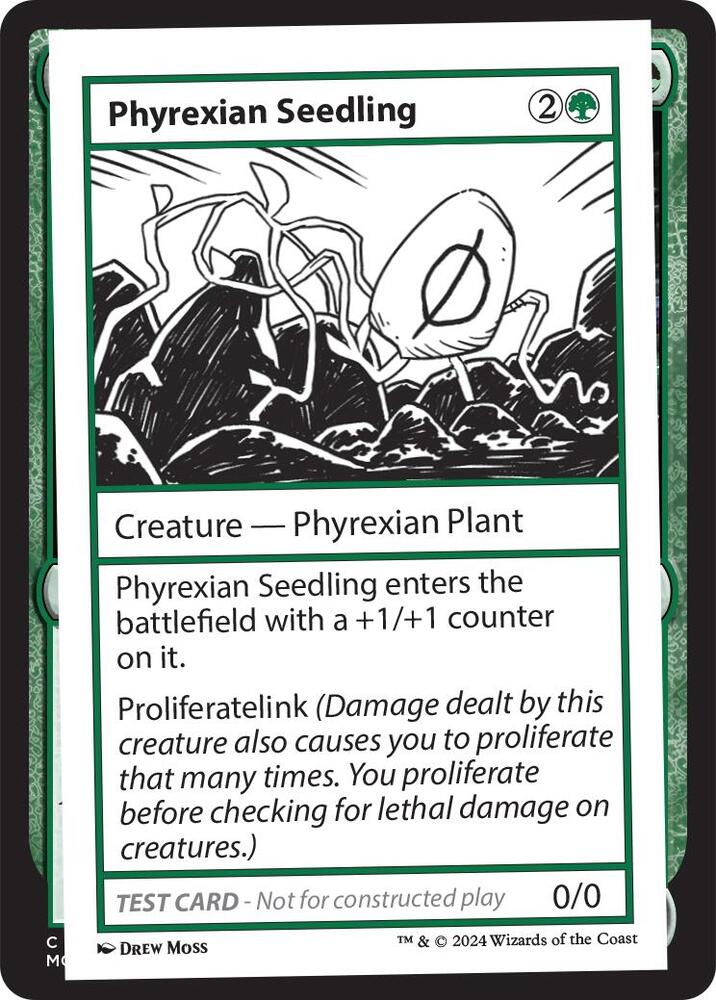 Phyrexian Seedling, Mystery Booster 2 Playtest Cards #564033