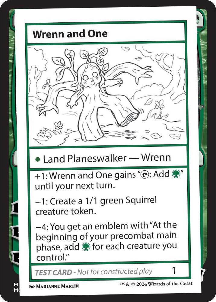 Wrenn and One, Mystery Booster 2 Playtest Cards #564041