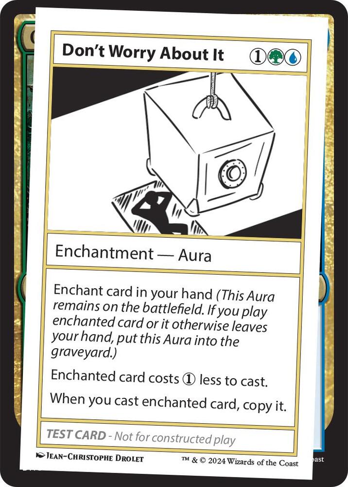 Don't Worry About It, Mystery Booster 2 Playtest Cards #564045