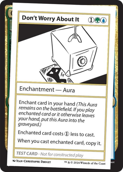 Don't Worry About It, Mystery Booster 2 Playtest Cards #564045