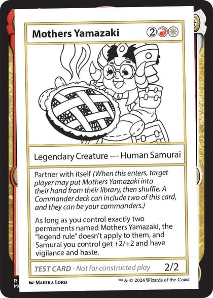 Mothers Yamazaki, Mystery Booster 2 Playtest Cards #564049