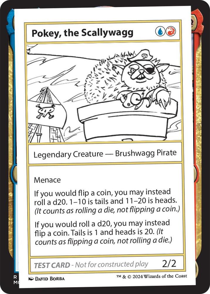 Pokey, the Scallywagg, Mystery Booster 2 Playtest Cards #564051