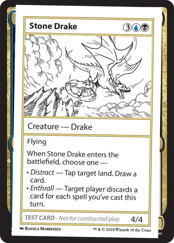 Stone Drake, Mystery Booster 2 Playtest Cards #564053