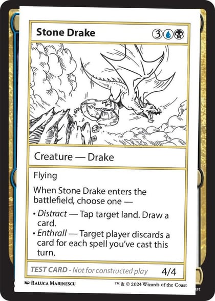 Stone Drake, Mystery Booster 2 Playtest Cards #564053