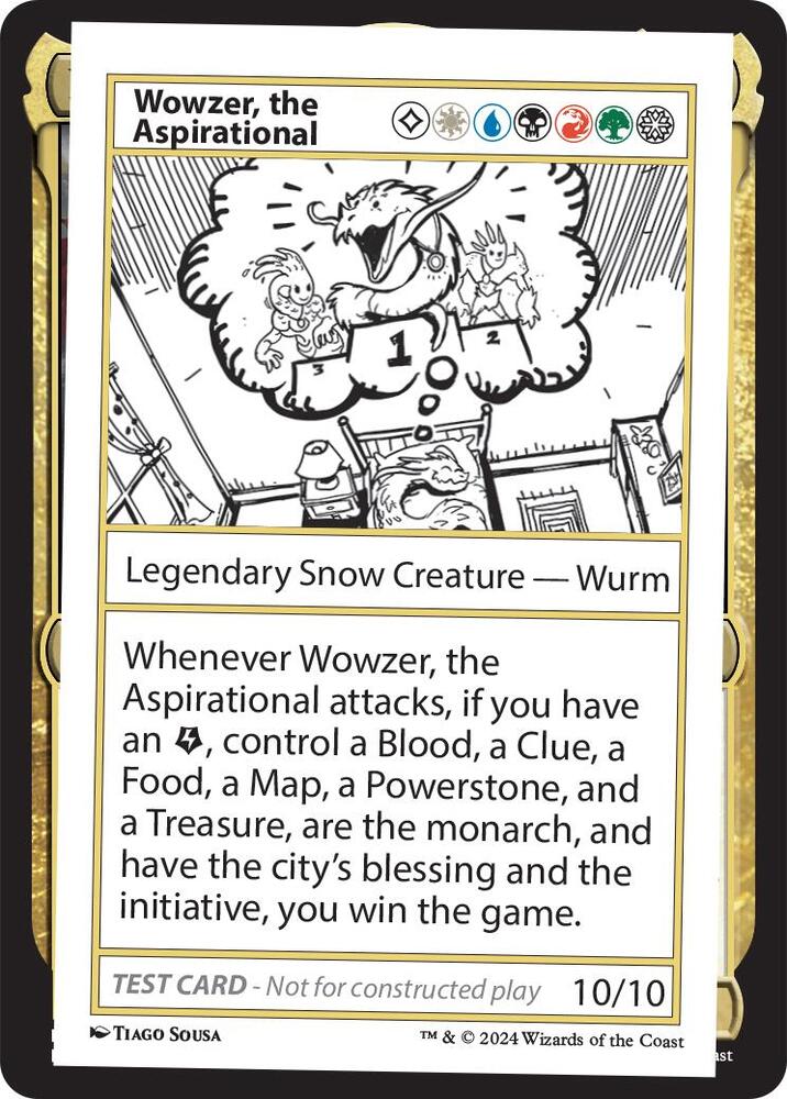 Wowzer, the Aspirational, Mystery Booster 2 Playtest Cards #564055